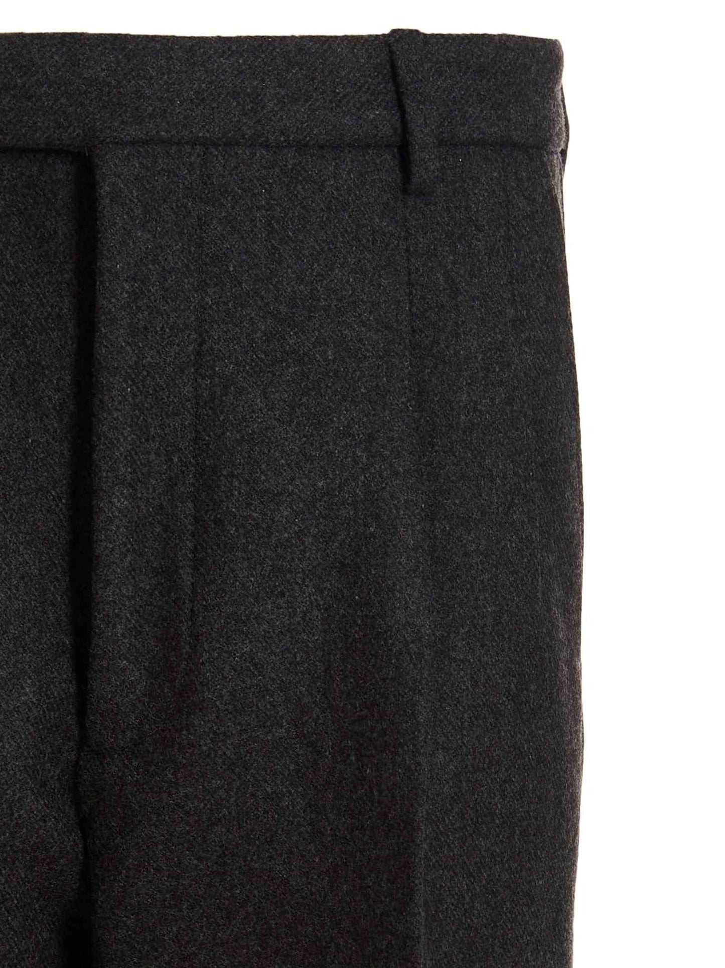 Gray Wool Dress Pants