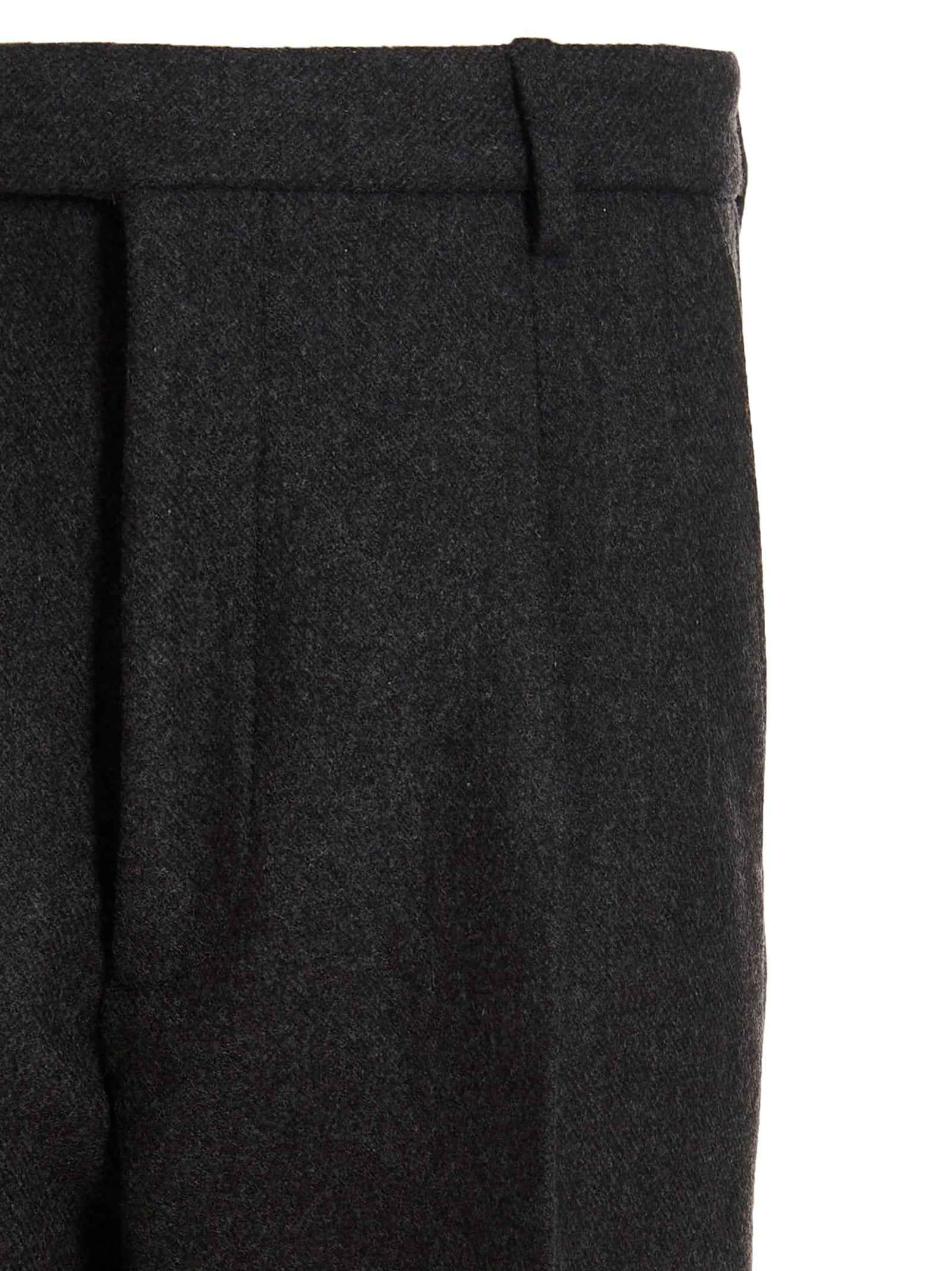 Gray Wool Dress Pants