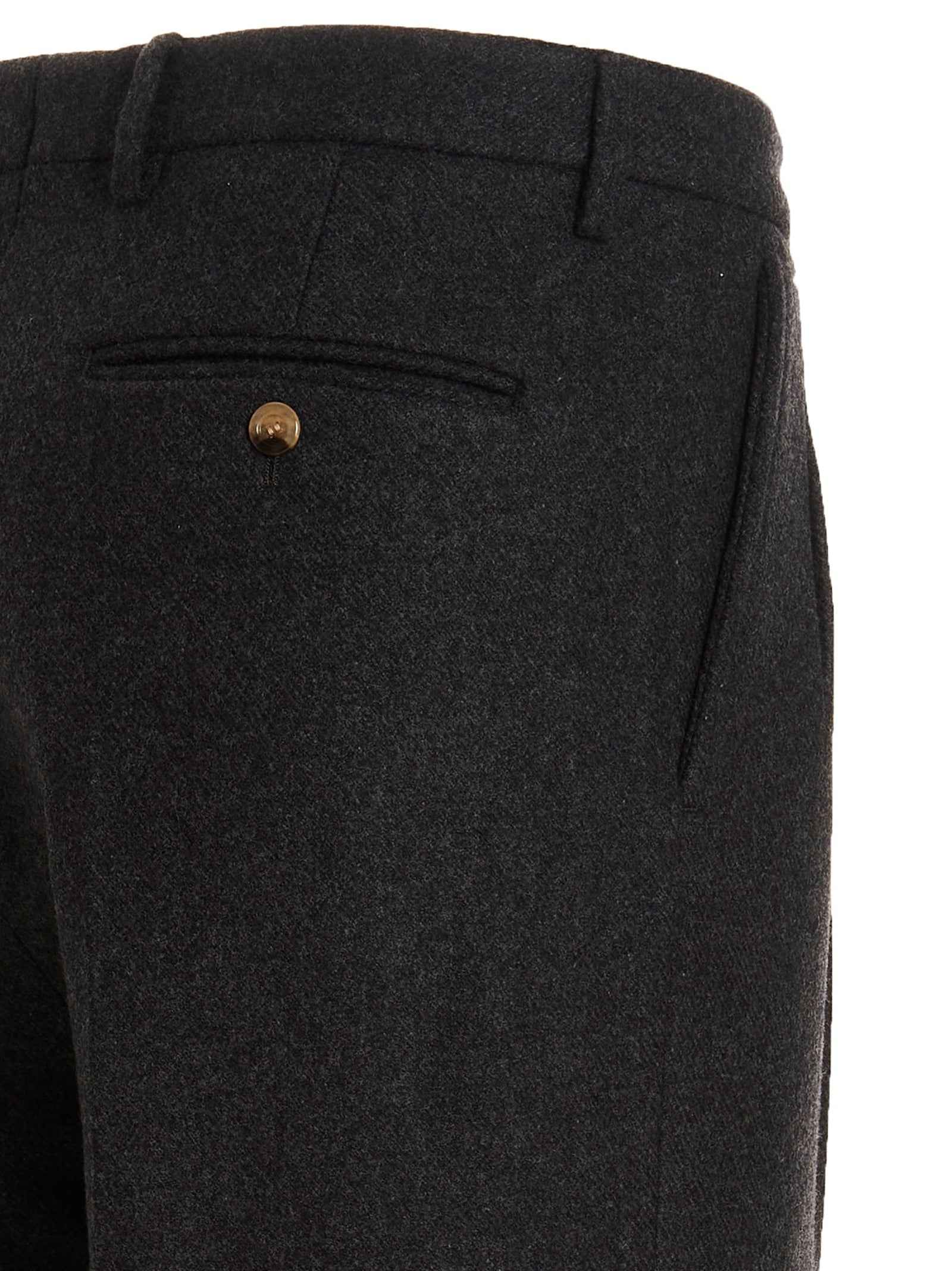 Gray Wool Dress Pants