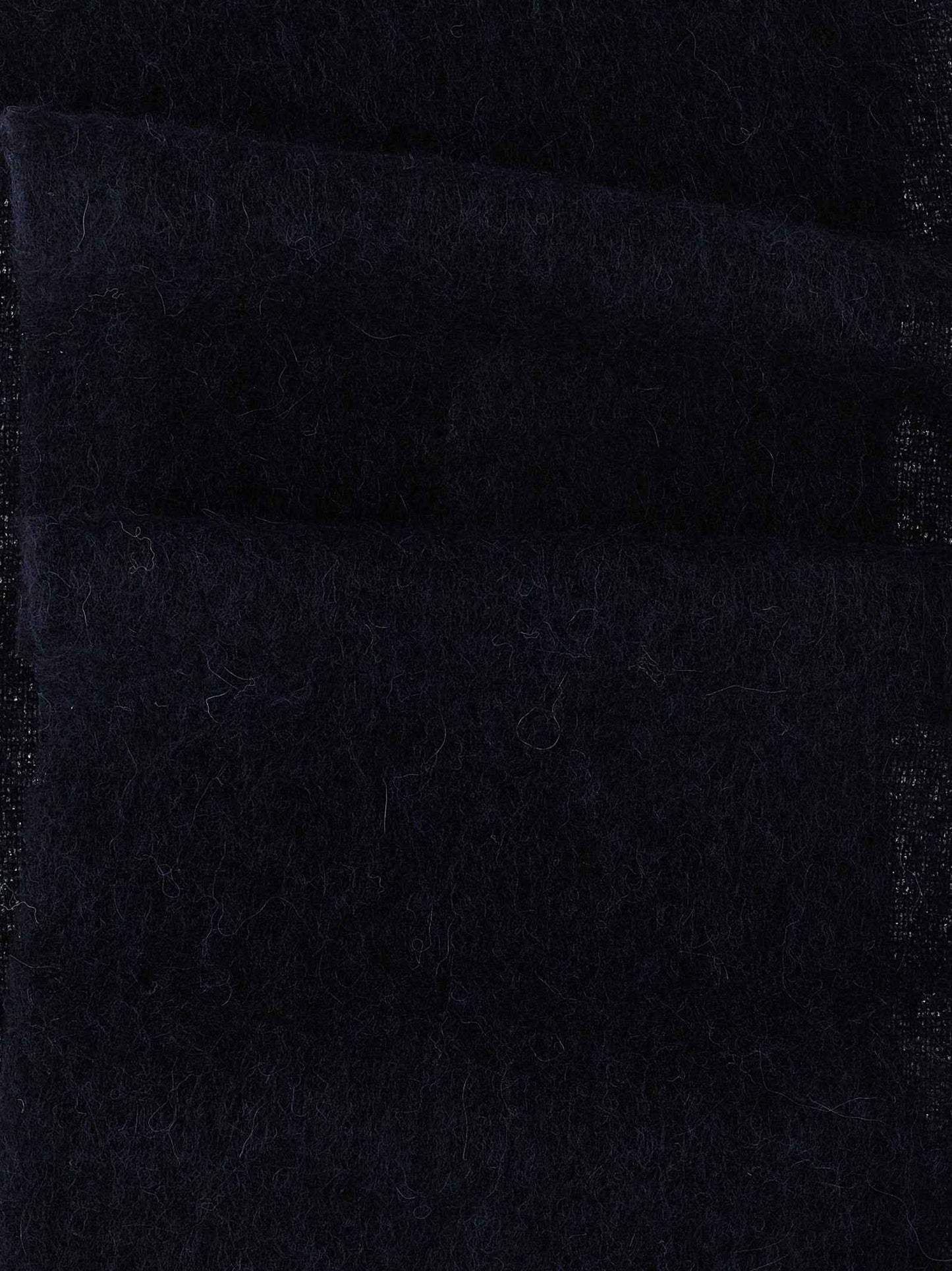 Blue Wool Scarf