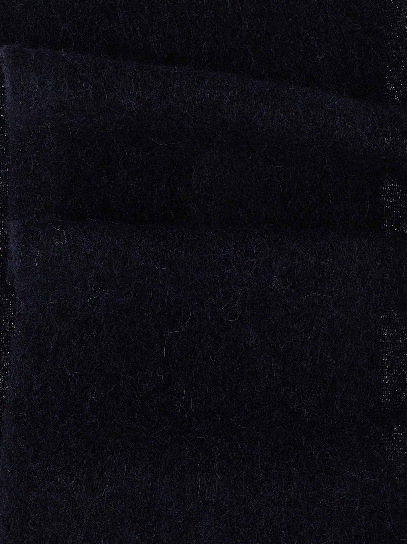 Blue Wool Scarf