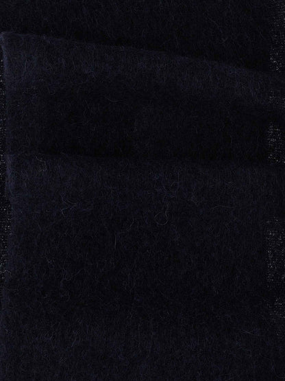 Blue Wool Scarf