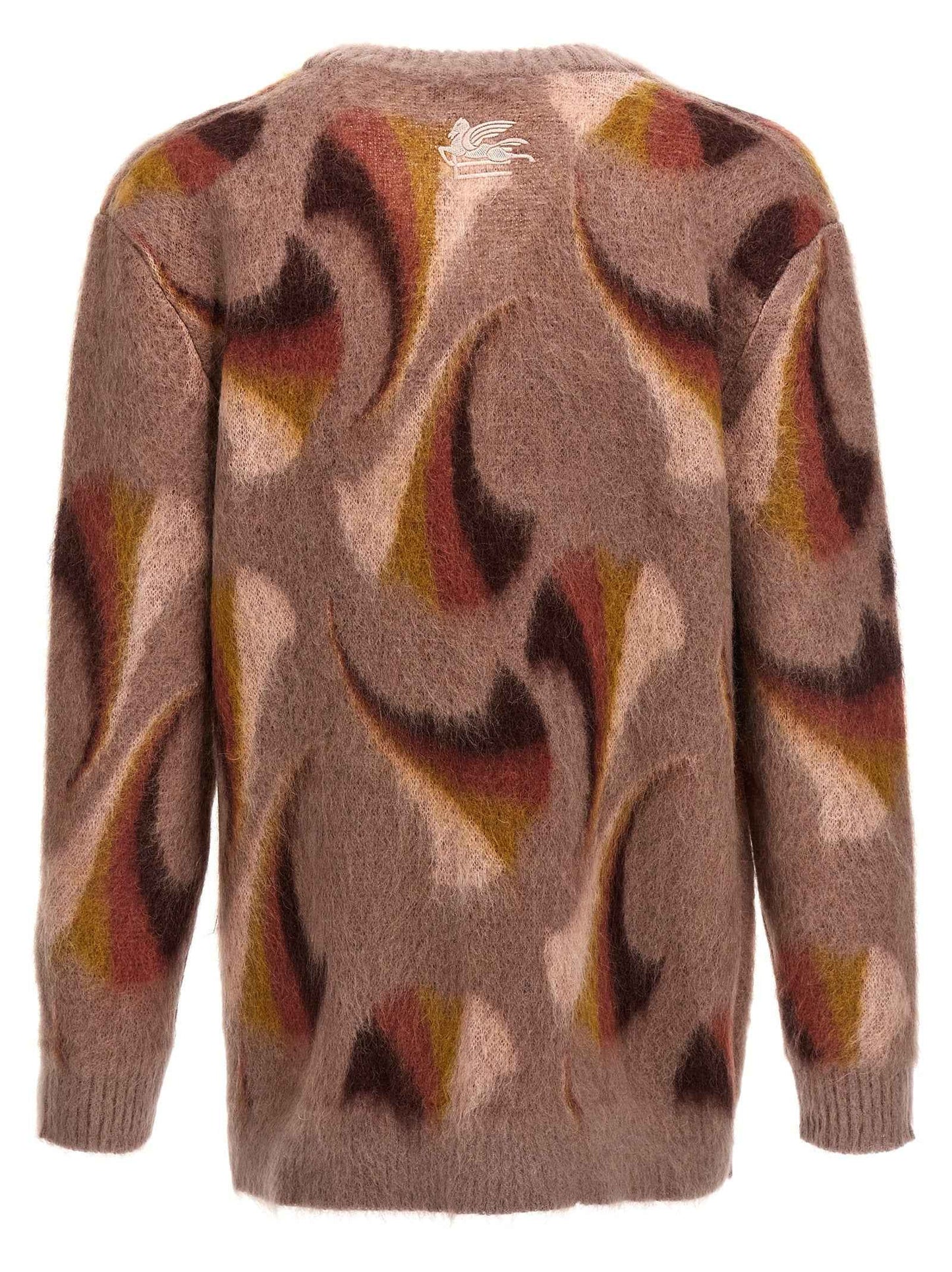 Multicolor Wool Cardigan
