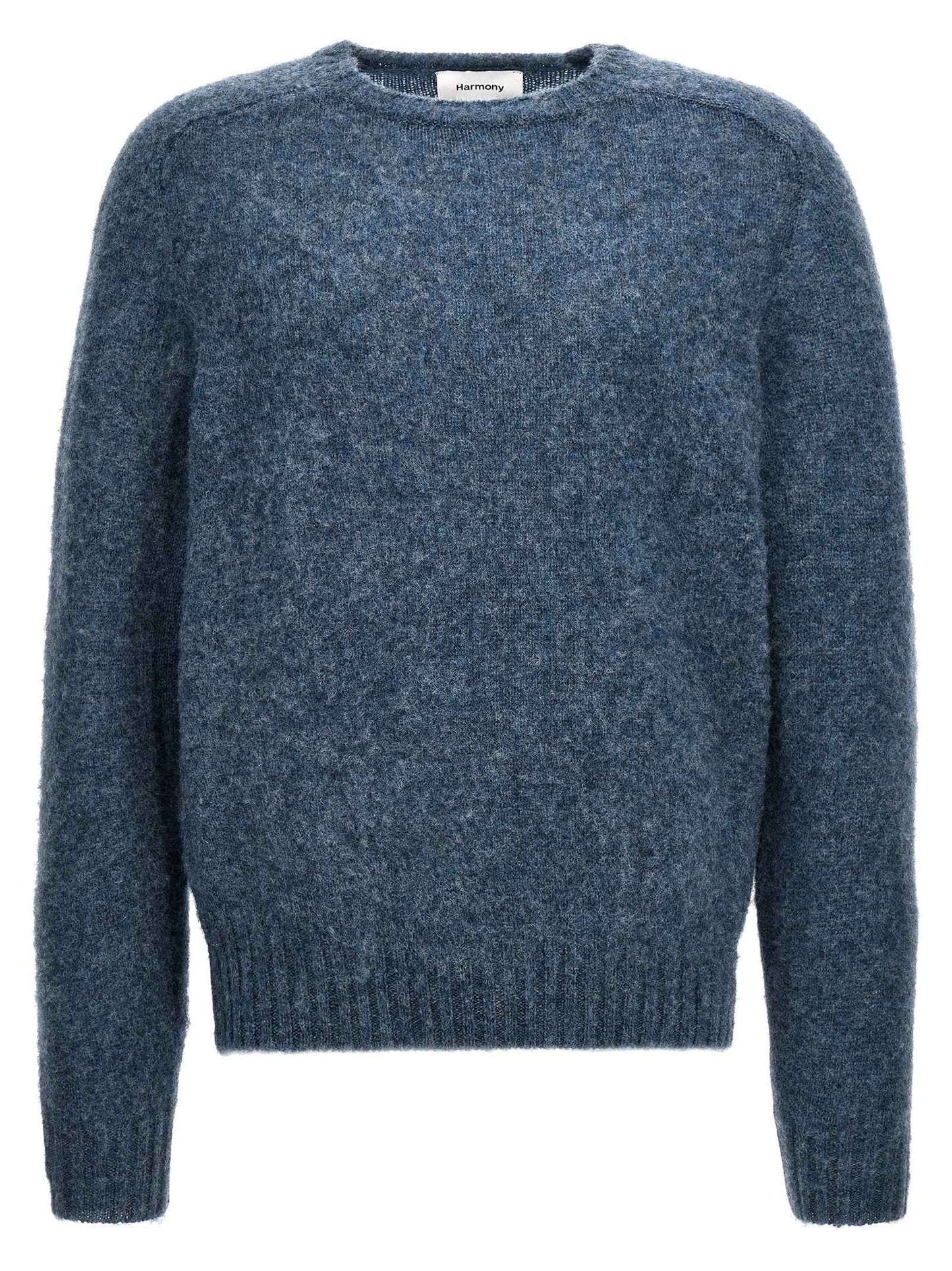 Blue Wool Cardigan