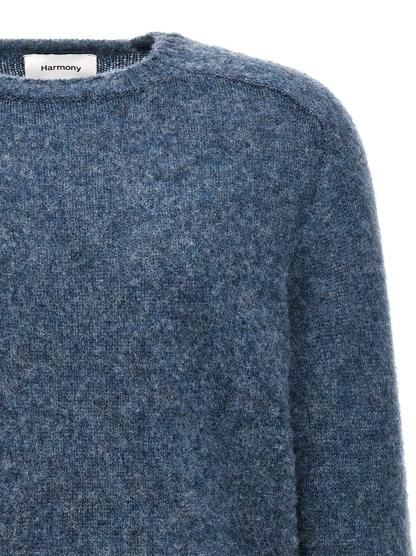 Blue Wool Cardigan