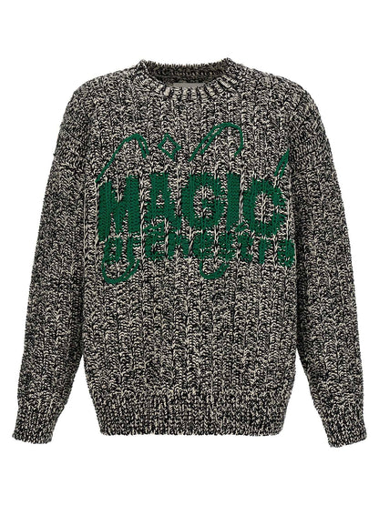 Multicolor Wool Cardigan