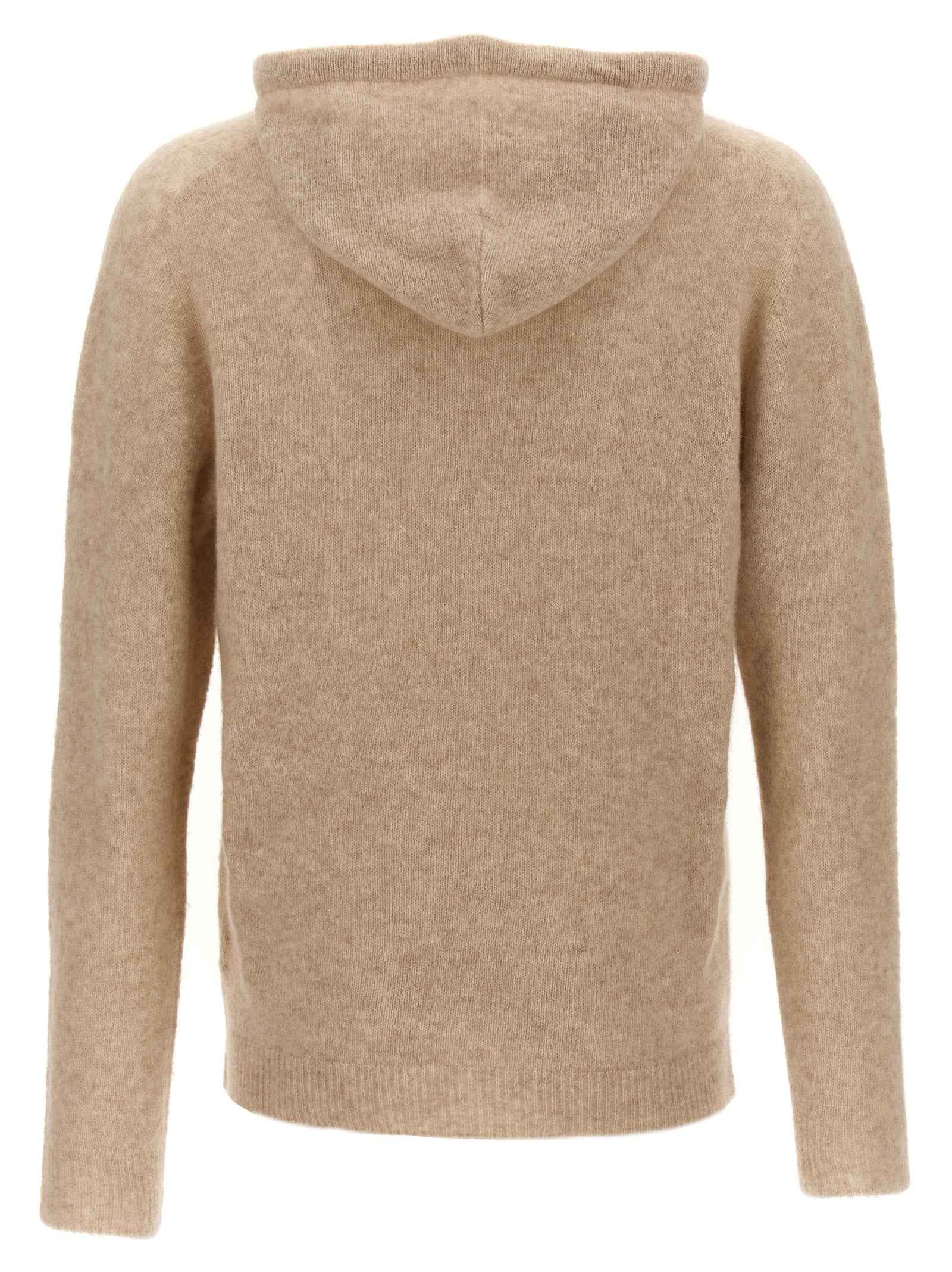 Beige Cashmere Cardigan