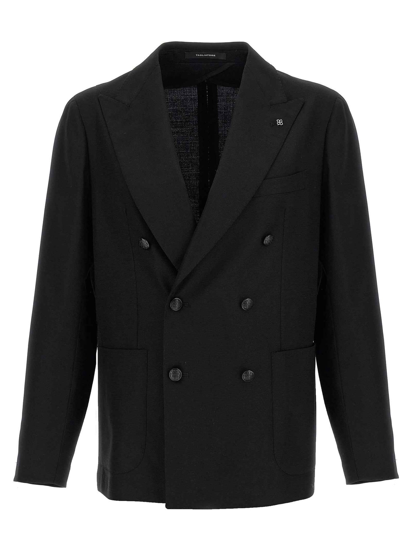 Black Virgin Wool Blazer