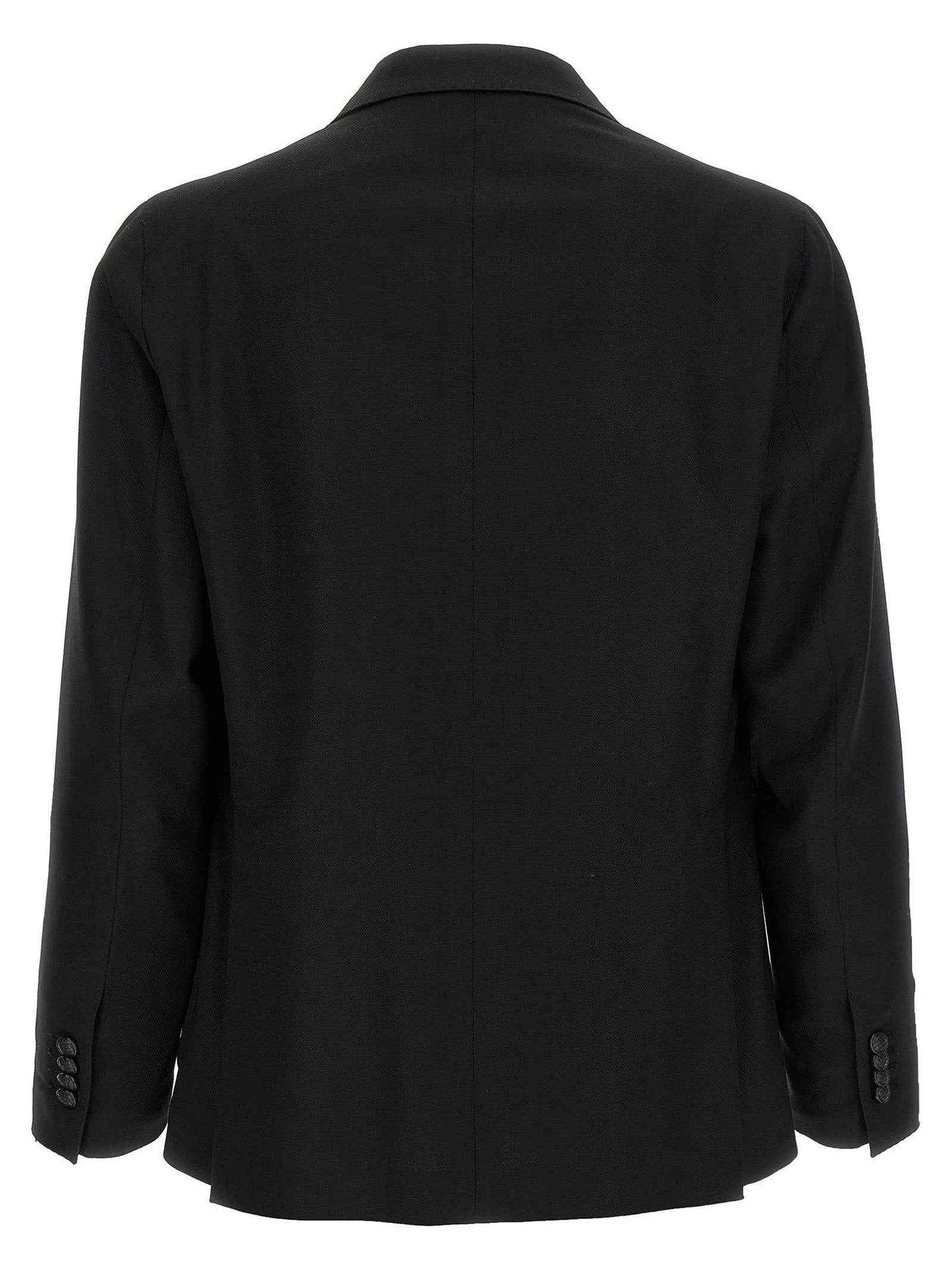 Black Virgin Wool Blazer