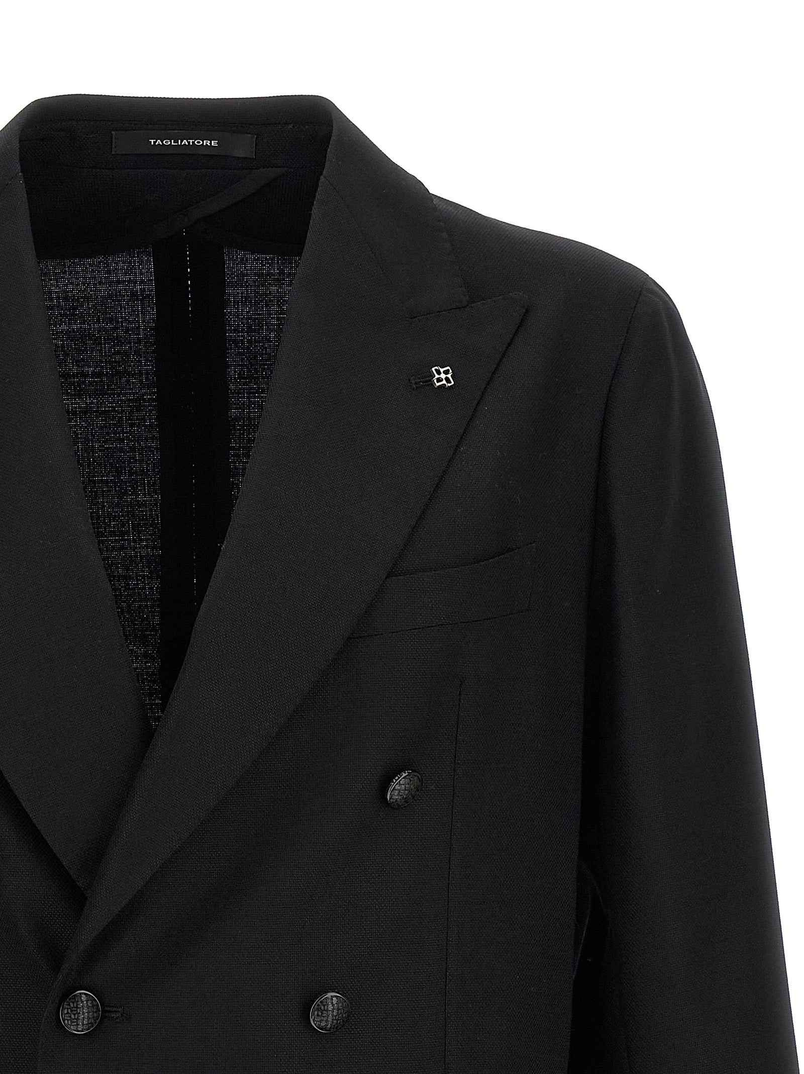 Black Virgin Wool Blazer