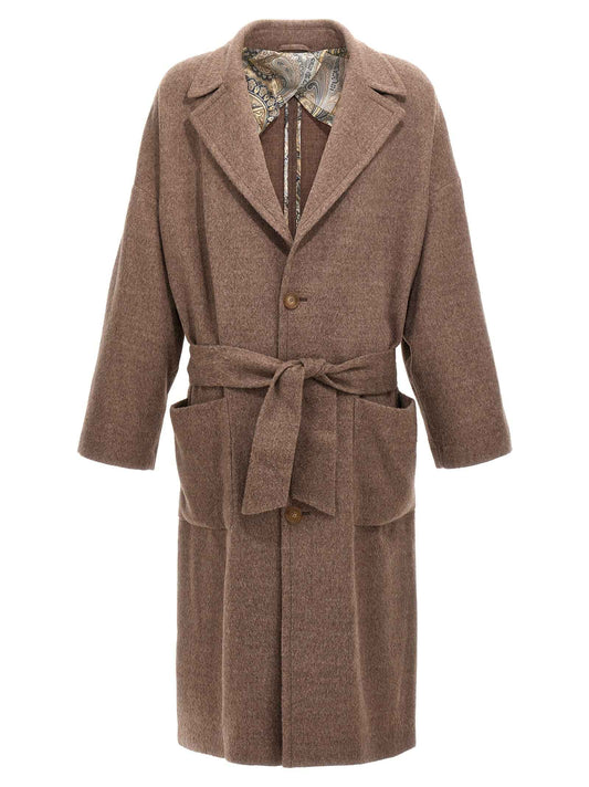 Beige Wool Coat