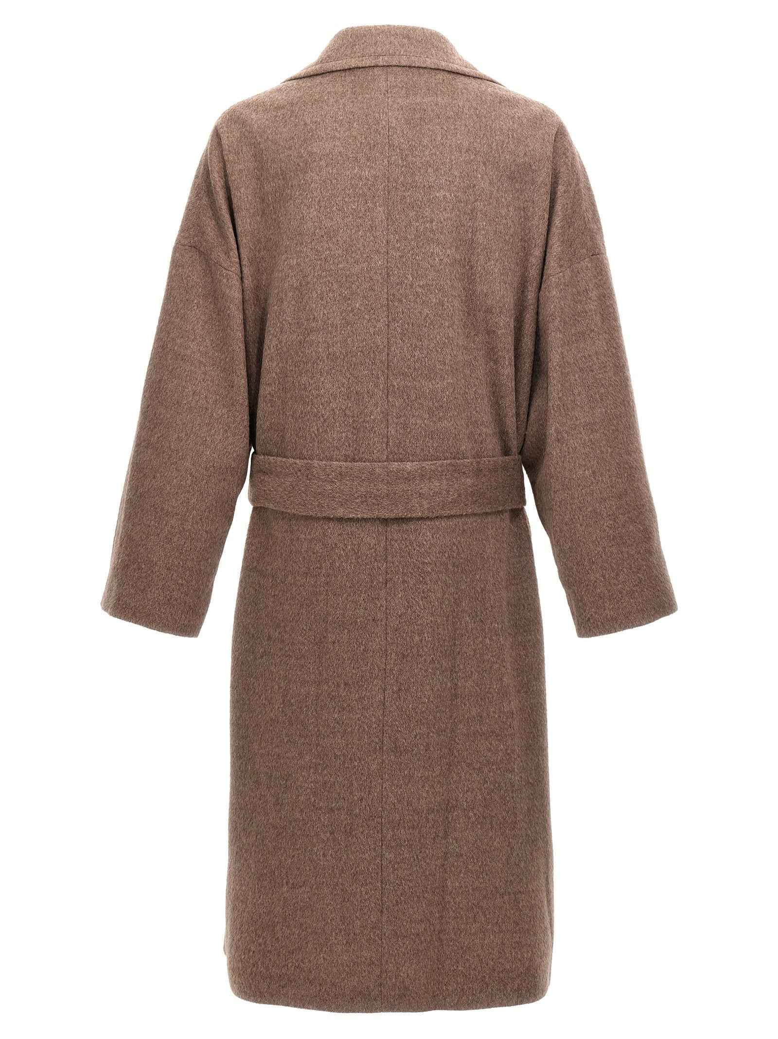 Beige Wool Coat