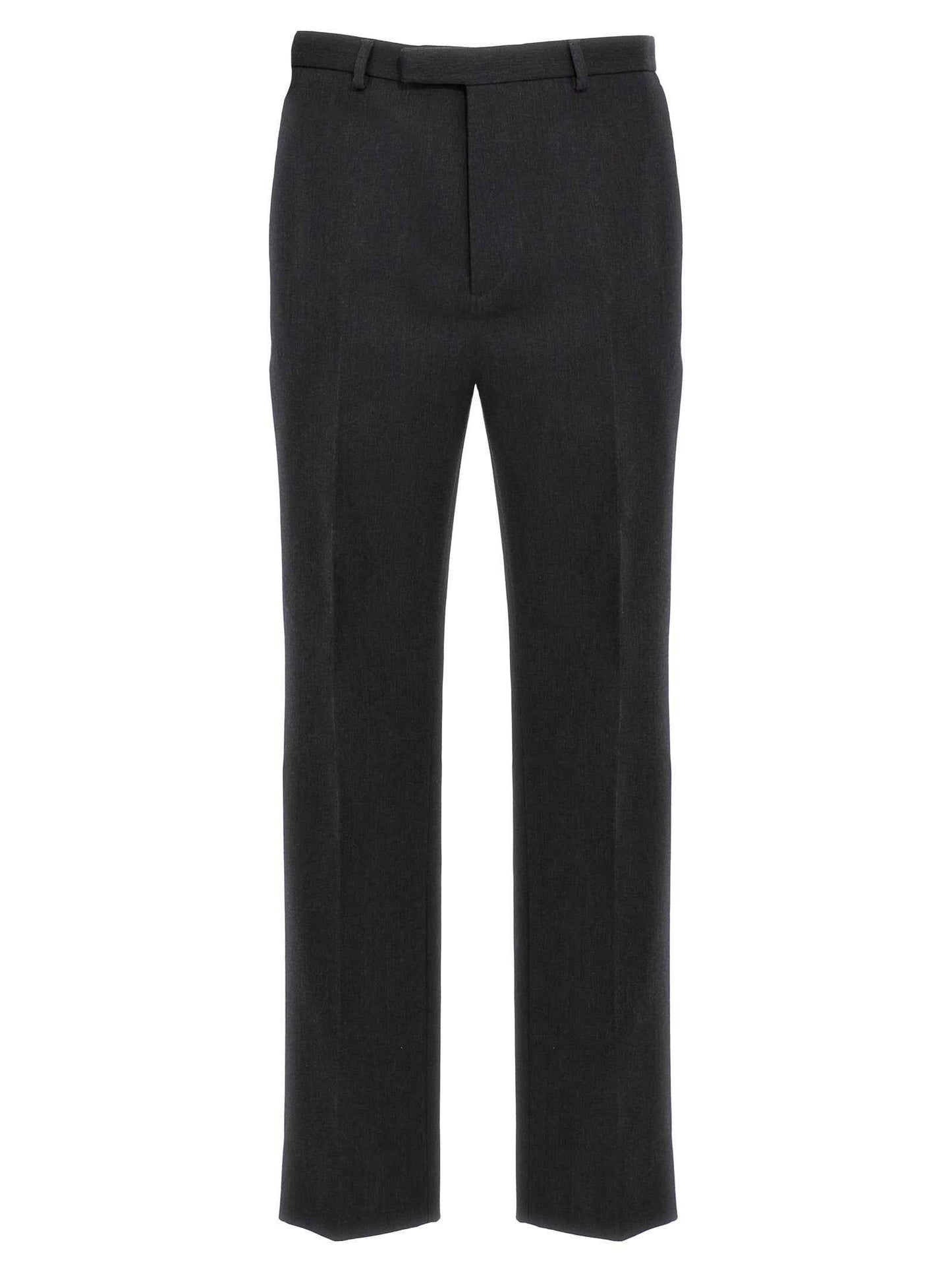 Gray Wool Dress Pants