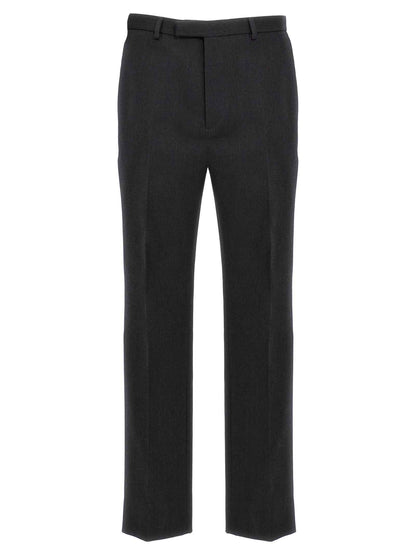 Gray Wool Dress Pants
