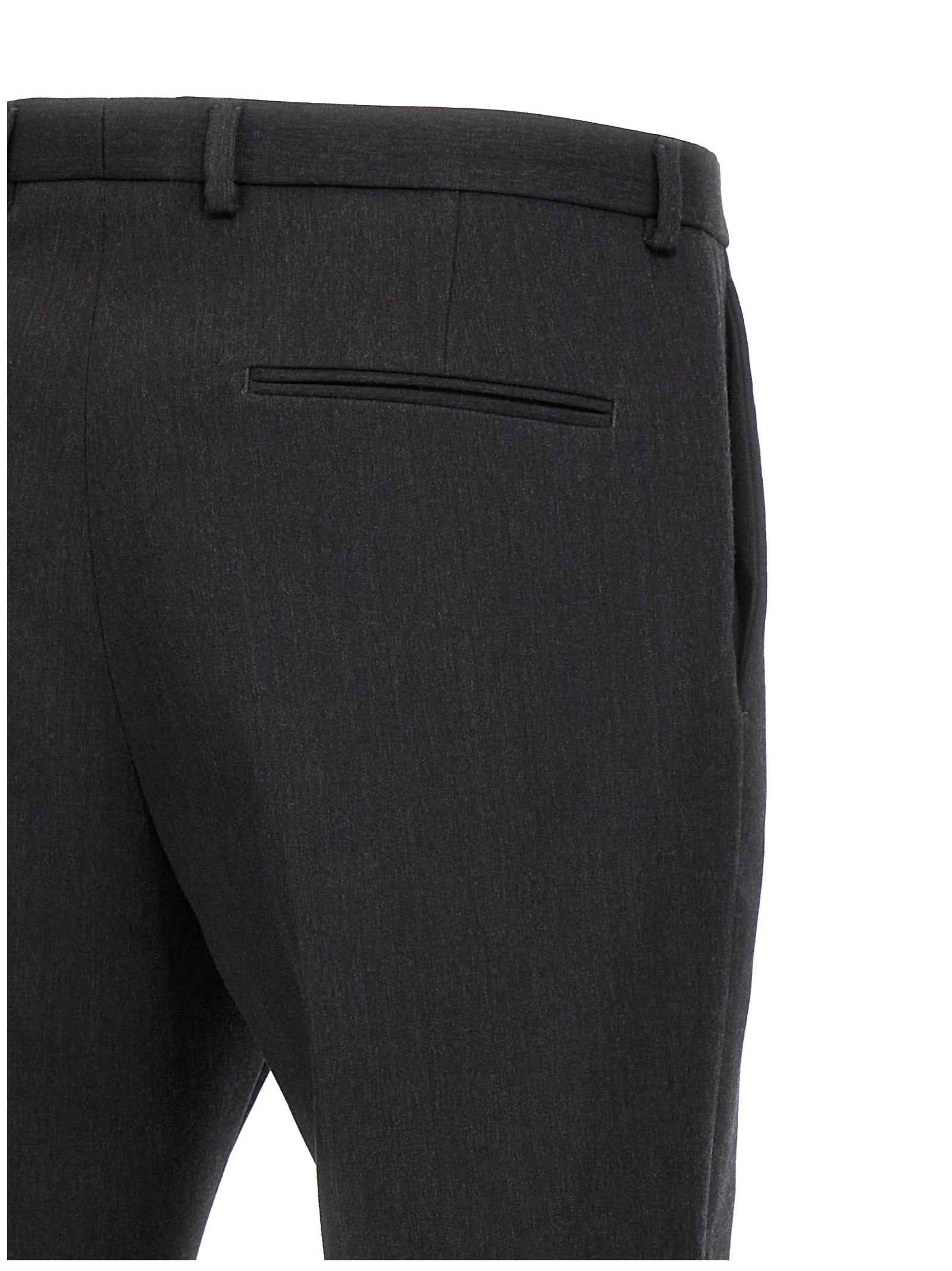 Gray Wool Dress Pants
