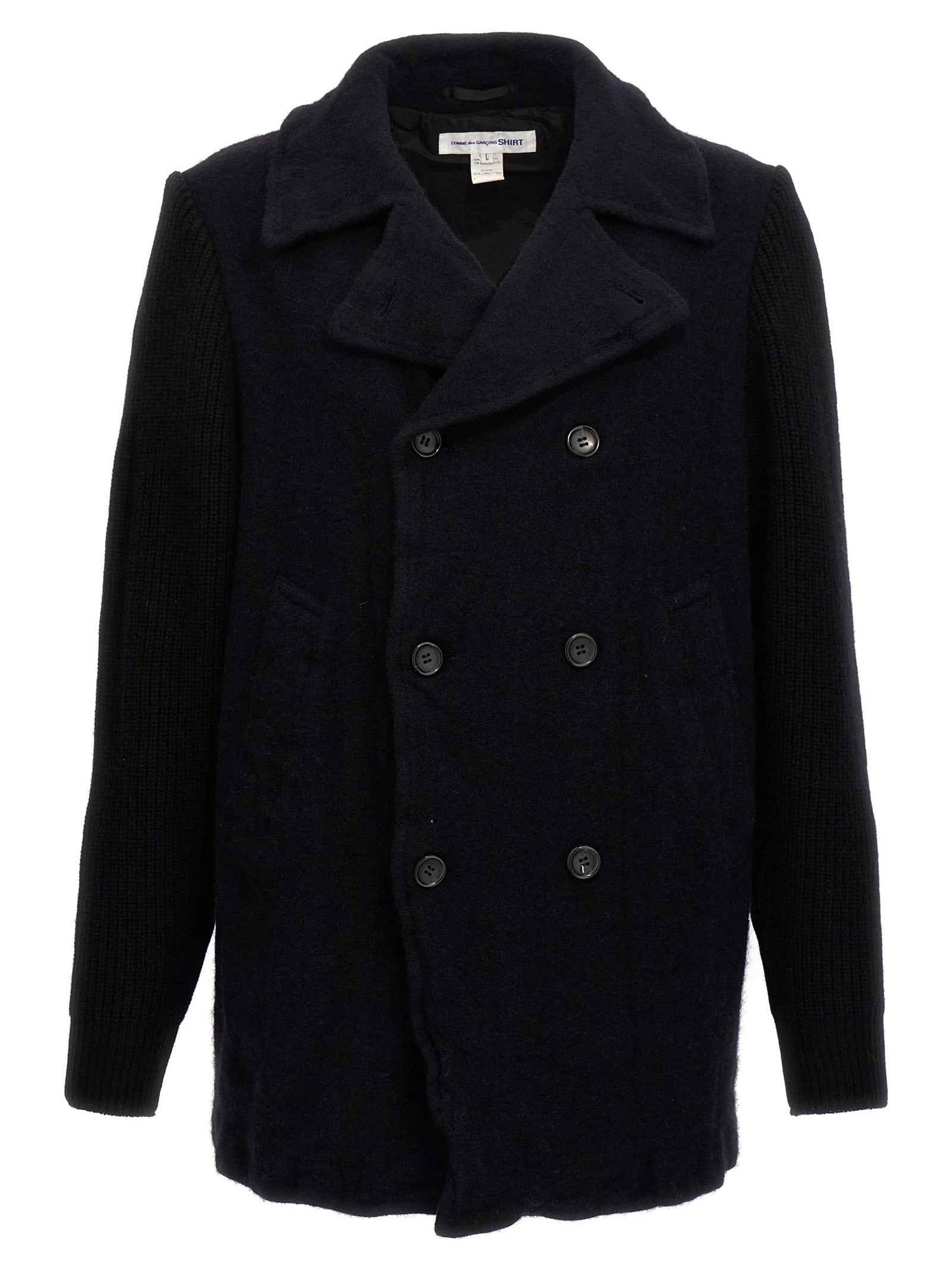 Blue Wool Coat