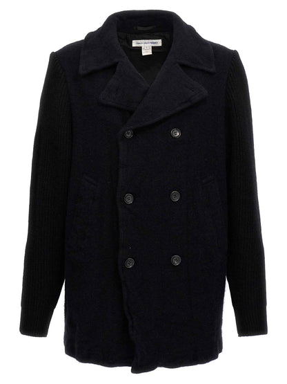 Blue Wool Coat
