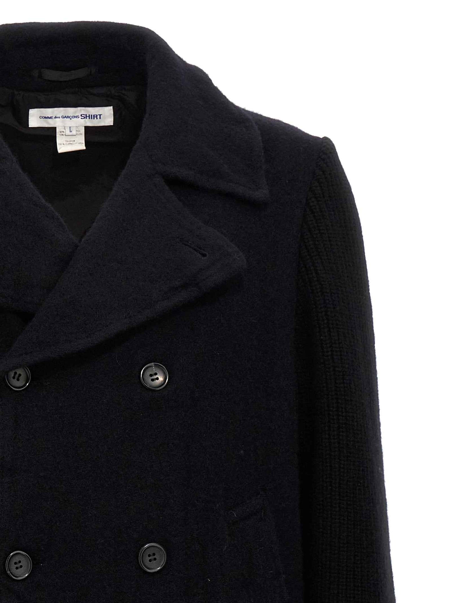 Blue Wool Coat