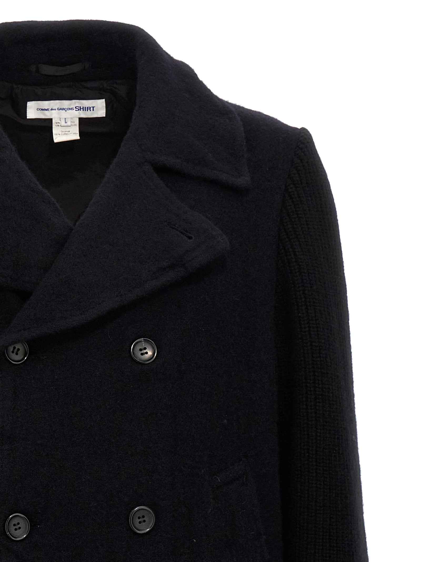Blue Wool Coat
