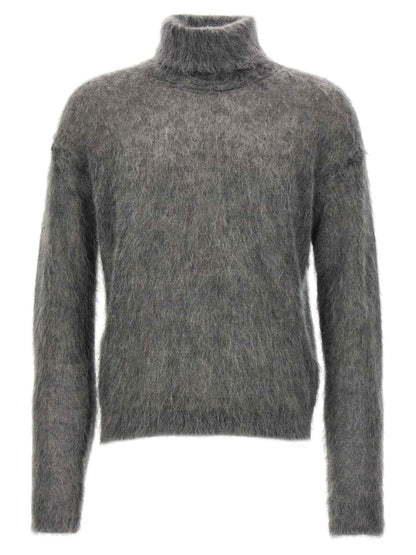 Gray Wool Cardigan