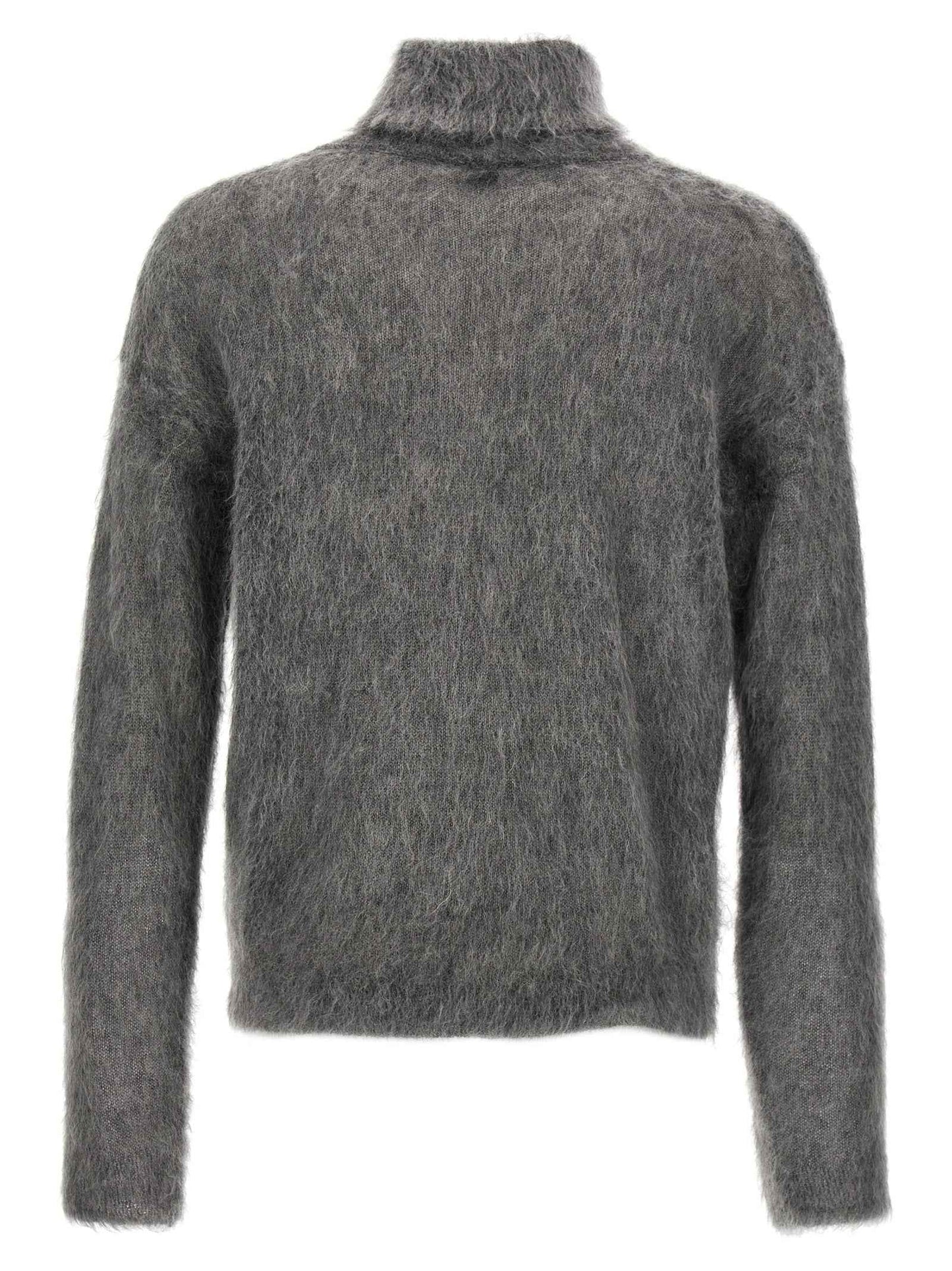 Gray Wool Cardigan