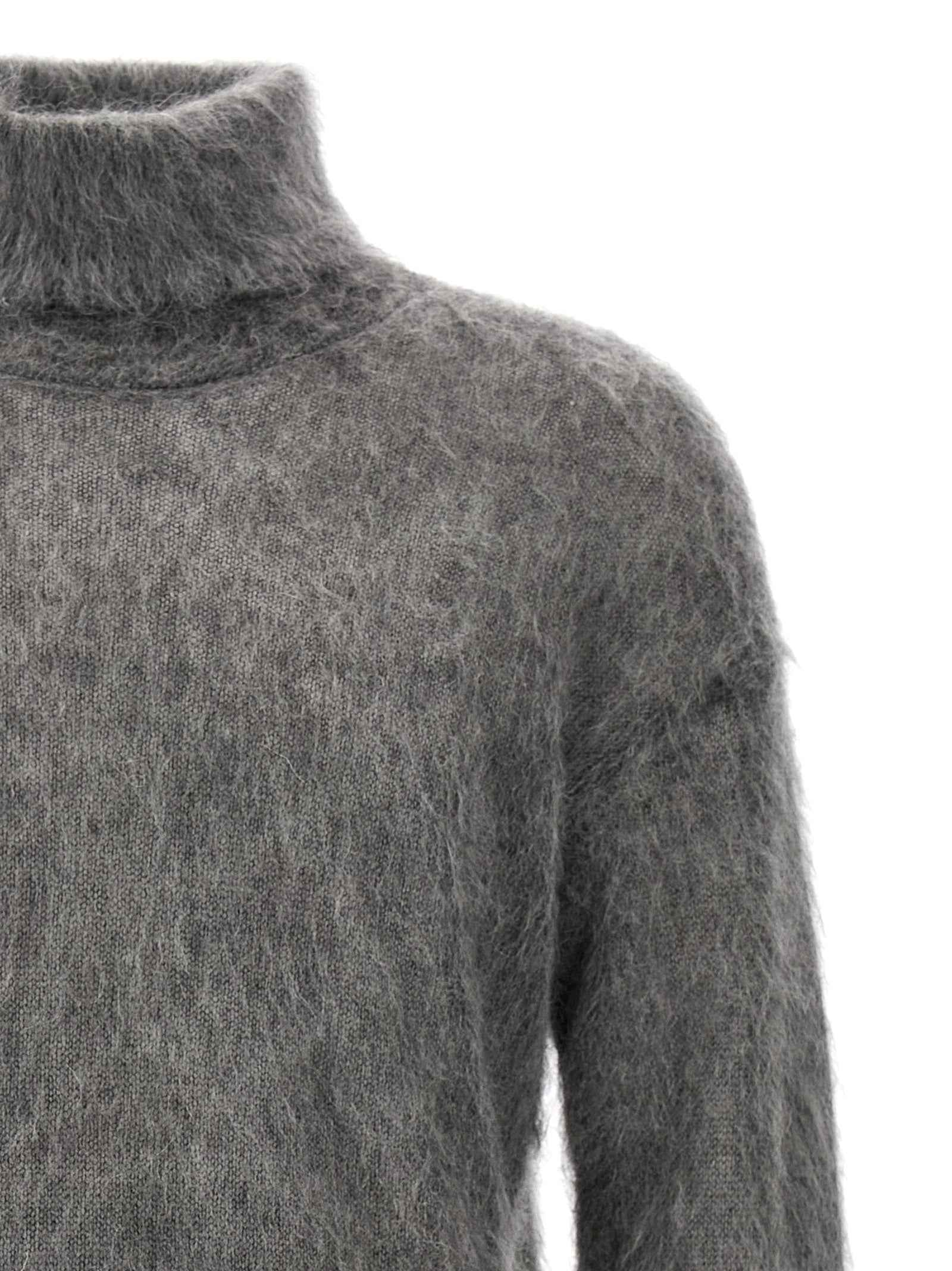 Gray Wool Cardigan