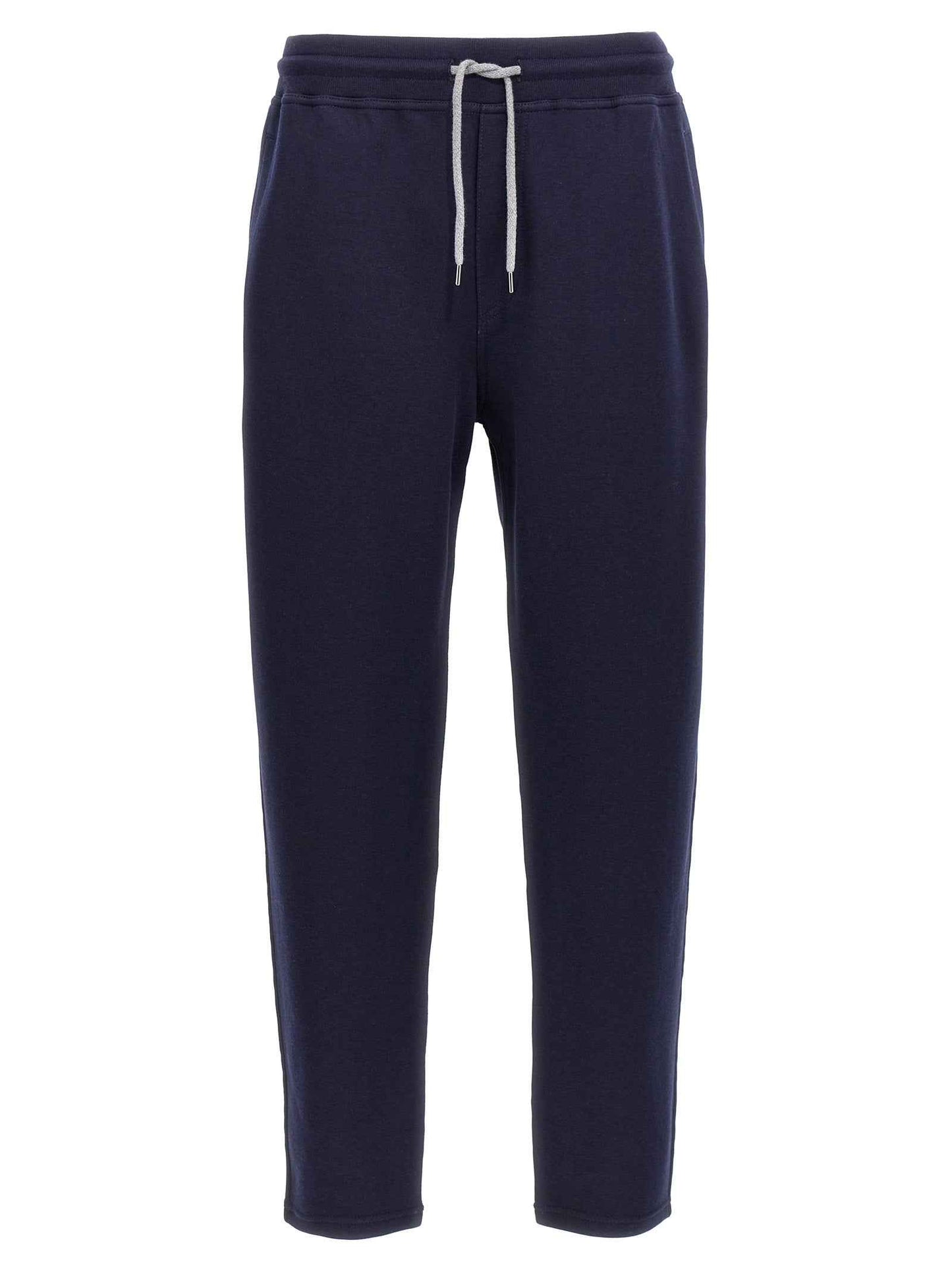 Blue Cotton Joggers (Workout Pants)