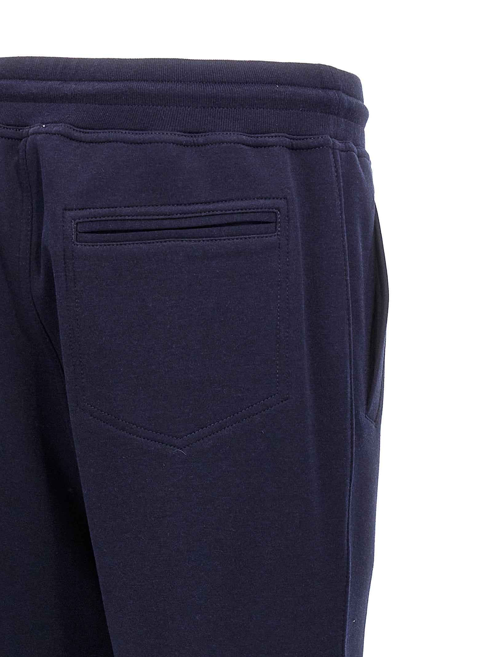 Blue Cotton Joggers (Workout Pants)