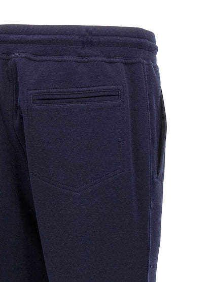 Blue Cotton Joggers (Workout Pants)
