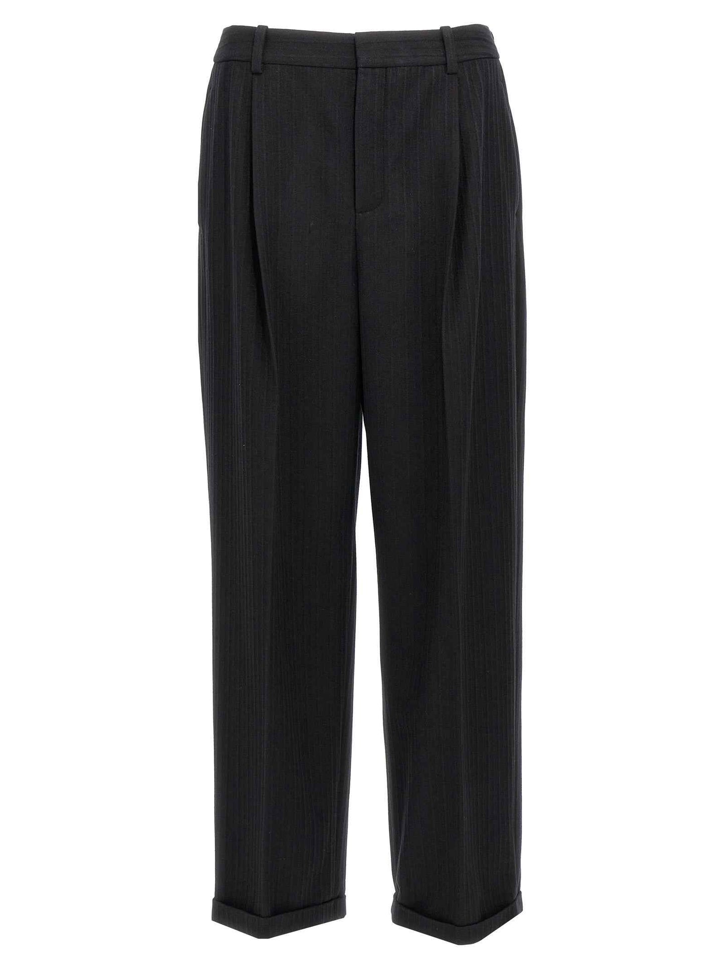 Black Wool Dress Pants