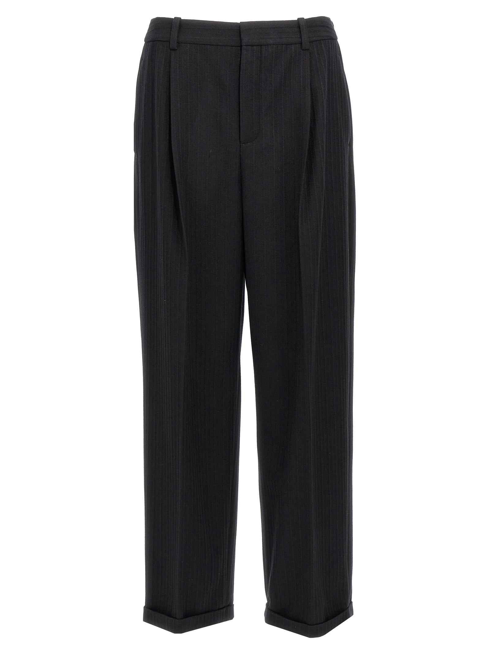 Black Wool Dress Pants