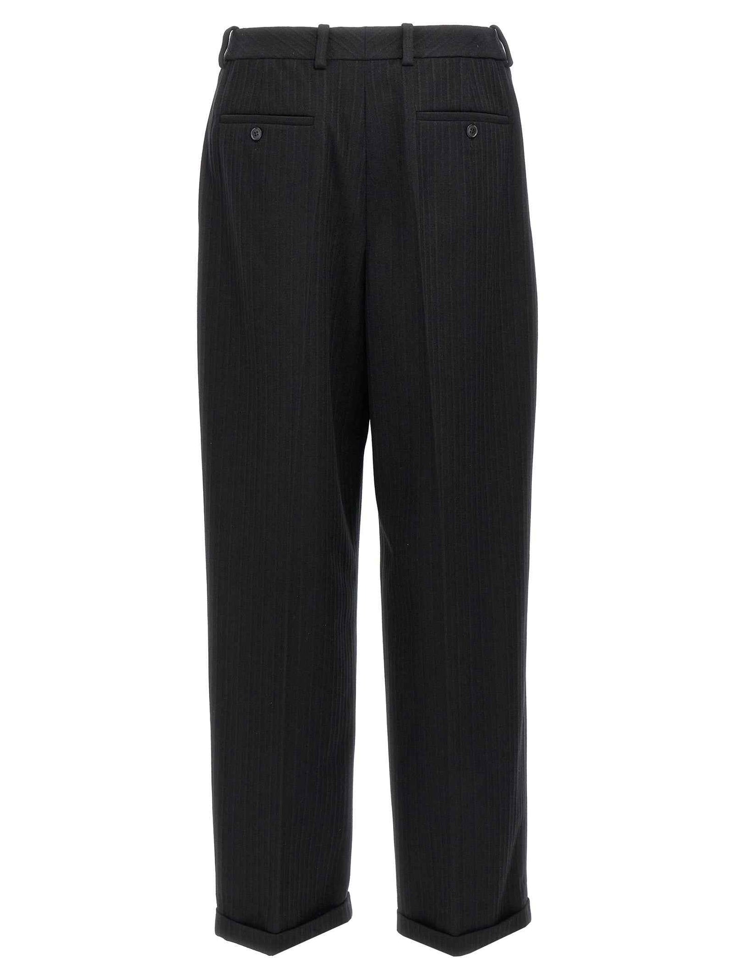Black Wool Dress Pants