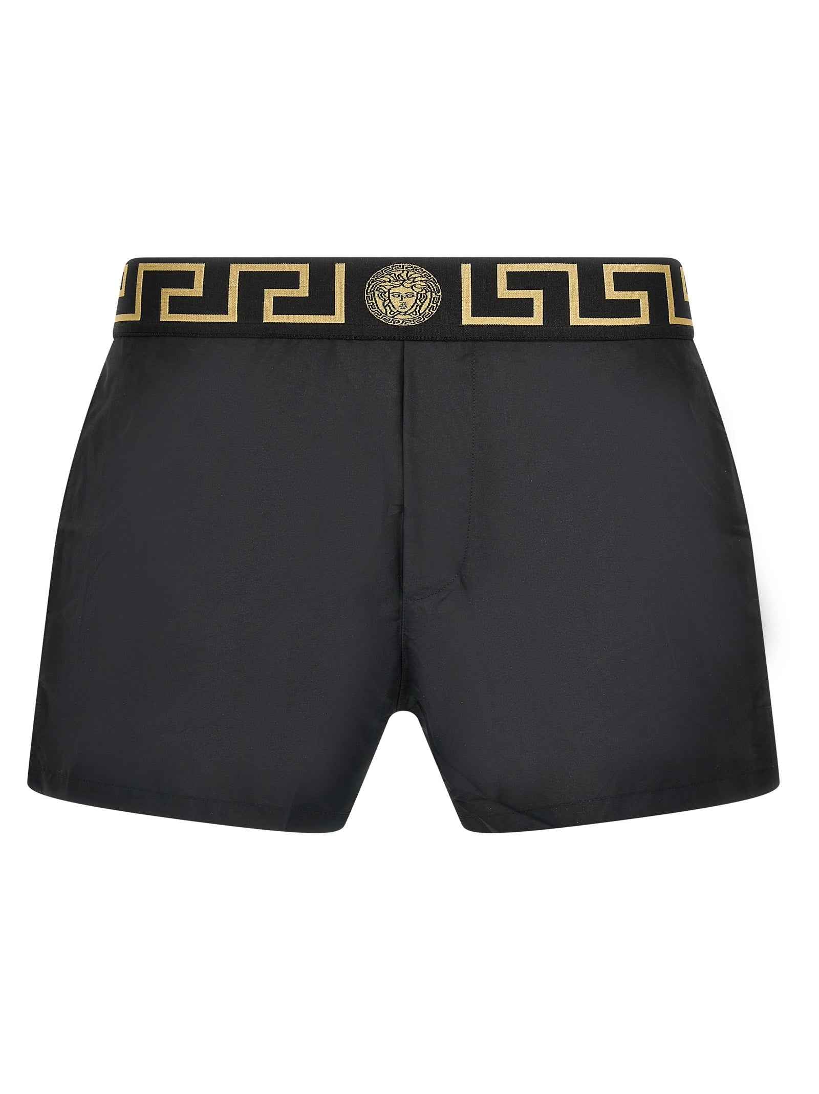 Multicolor Polyester Swim Shorts