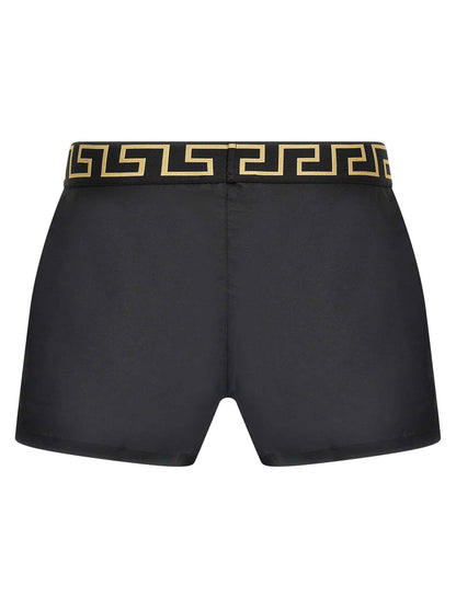Multicolor Polyester Swim Shorts