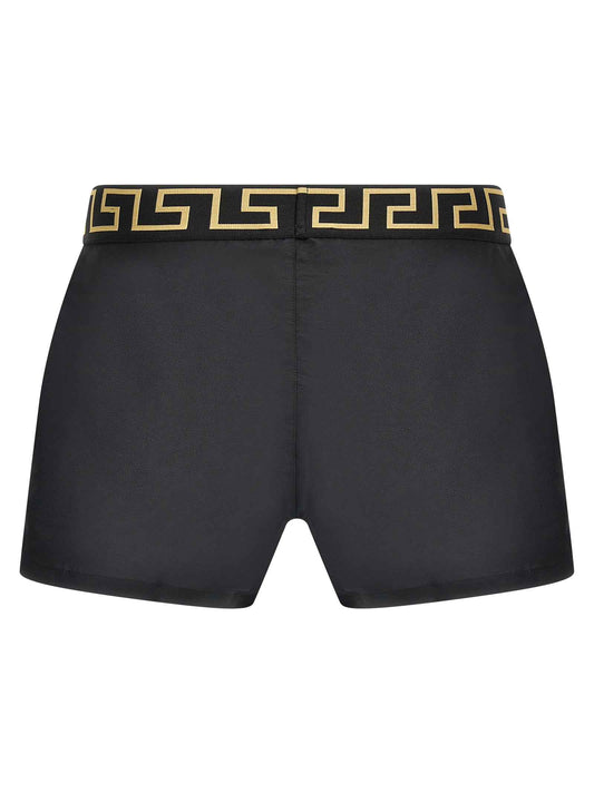 Multicolor Polyester Swim Shorts