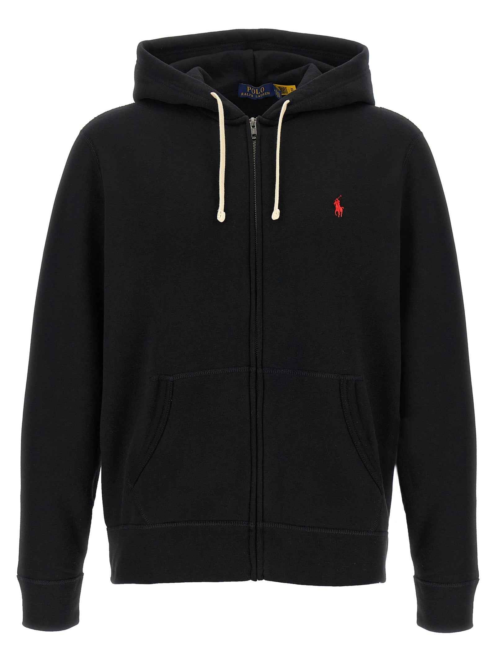 Black Cotton Sweatshirt