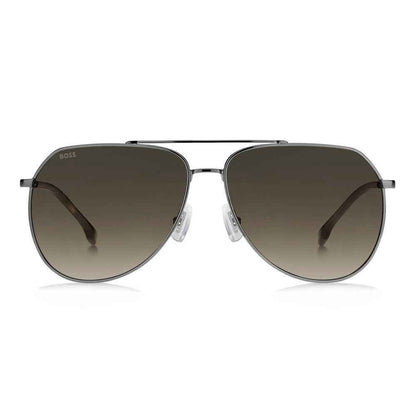 Gray Metal Sunglasses