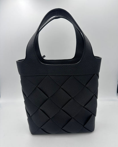 BOTTEGA VENETA Small DIAGO Black Handbag