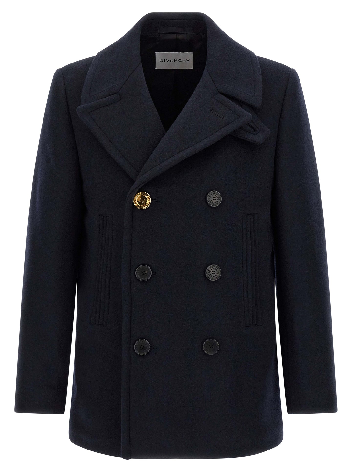 Blue Wool Coat