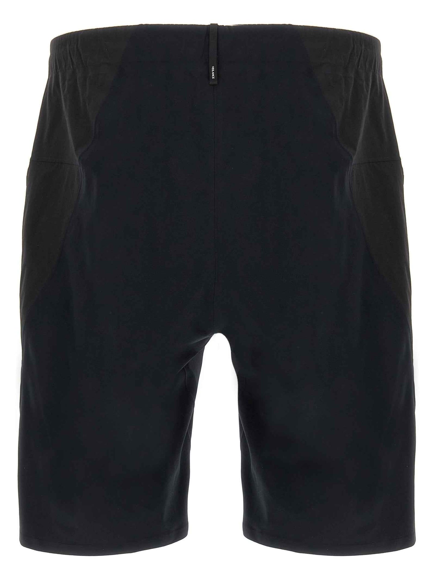 Black Nylon Bermuda Shorts