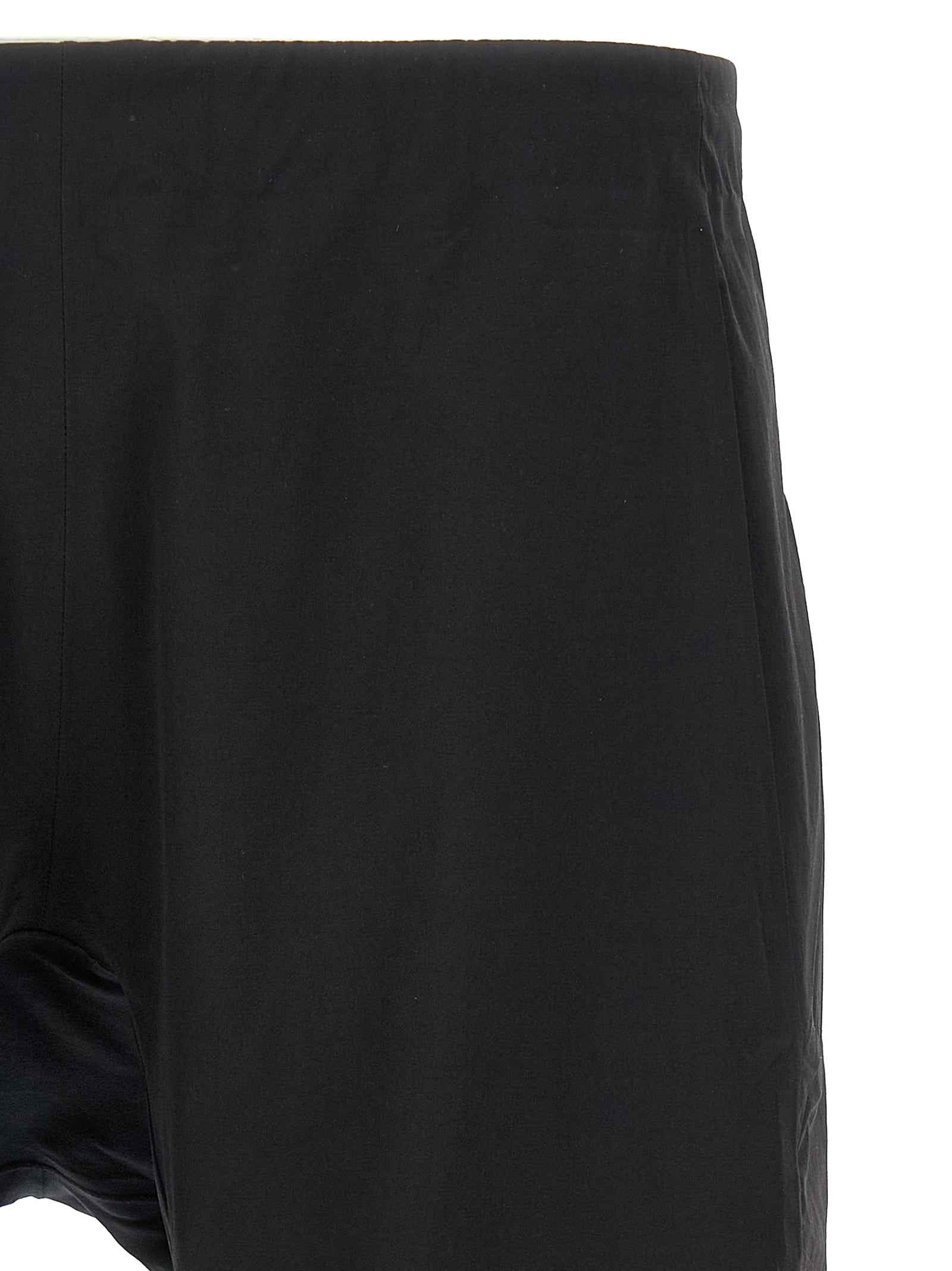 Black Nylon Bermuda Shorts