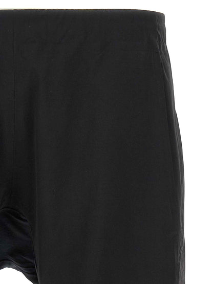Black Nylon Bermuda Shorts