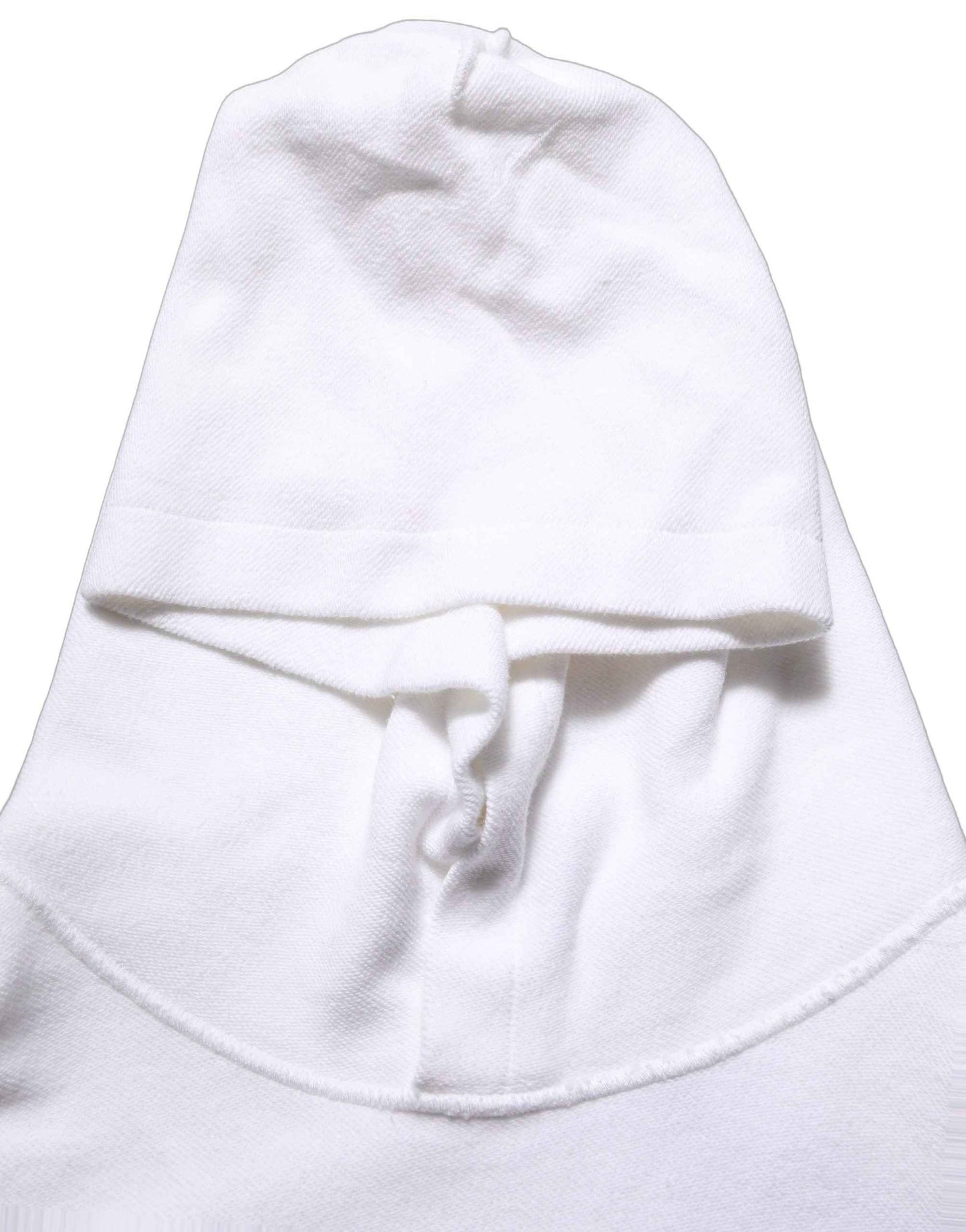 White Blue Stripe Hooded Sweatshirt Sweater