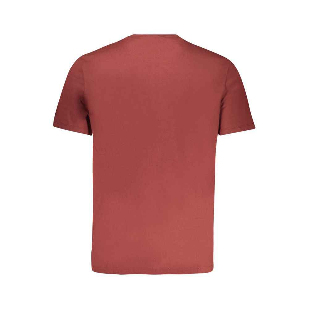 Marrone Cotton Men T-Shirt