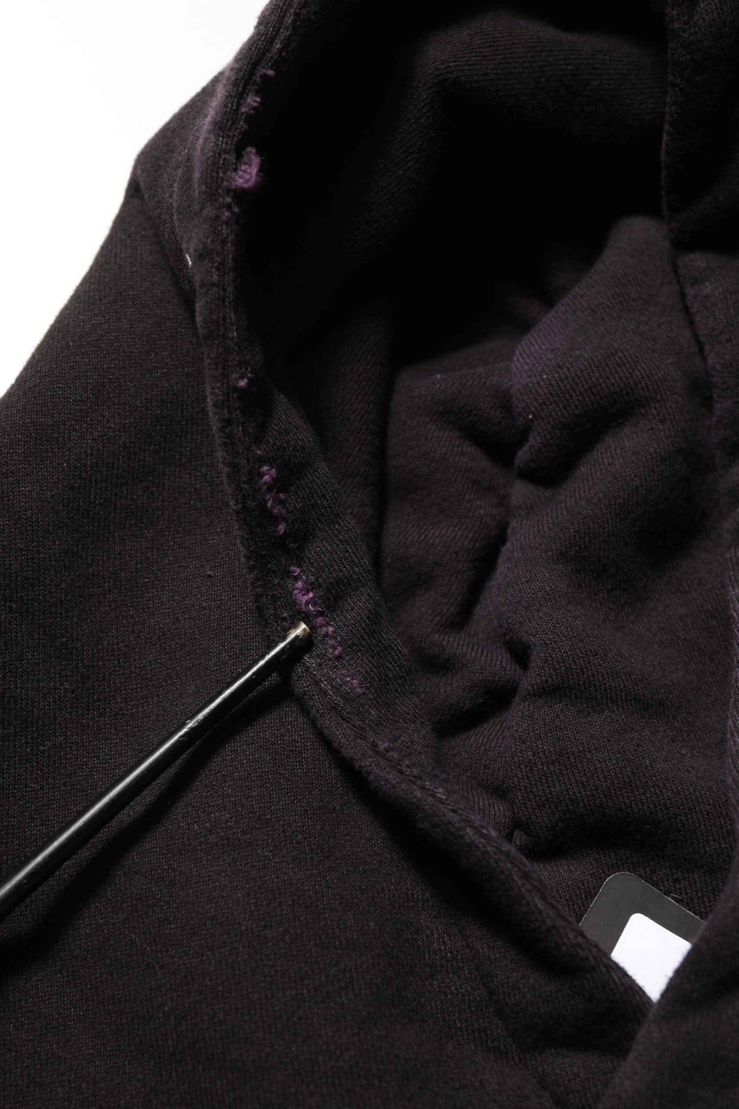 Black Cotton DGVIB3 Hooded Sweatshirt Sweater