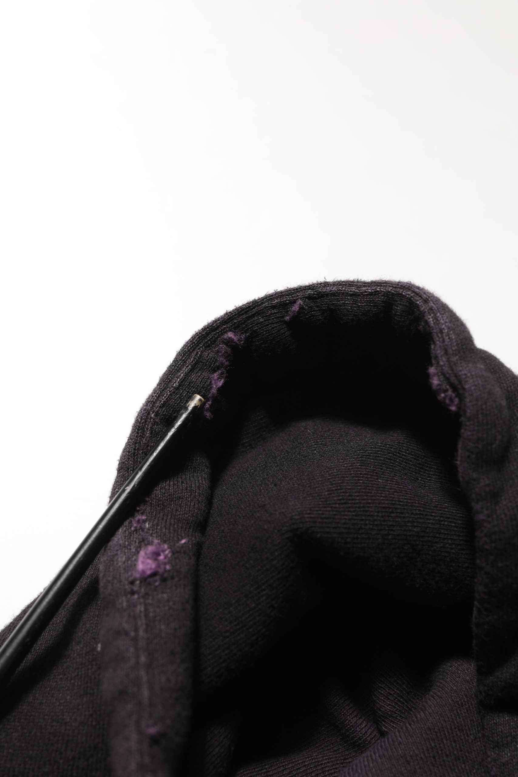 Black Cotton DGVIB3 Hooded Sweatshirt Sweater