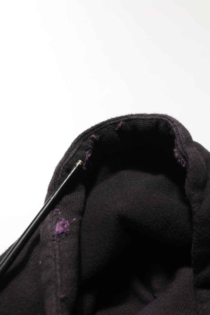 Black Cotton DGVIB3 Hooded Sweatshirt Sweater