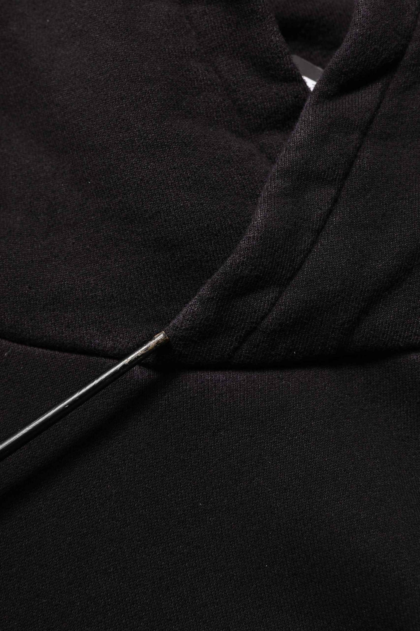 Black Cotton DGVIB3 Hooded Sweatshirt Sweater