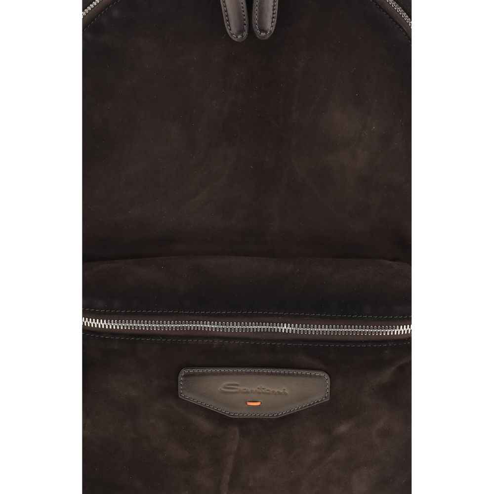 Brown Calf Leather Bos Taurus Backpack