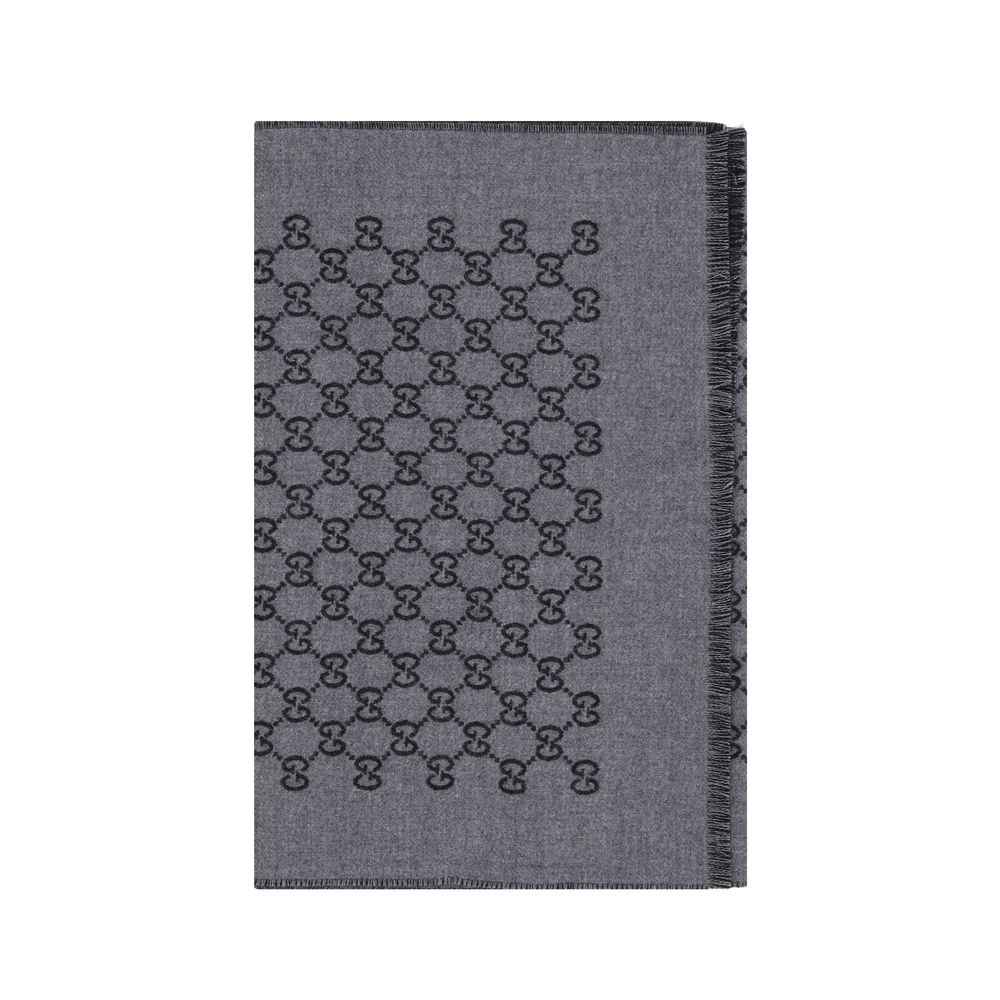 Gray Wool Oves Aries Scarf